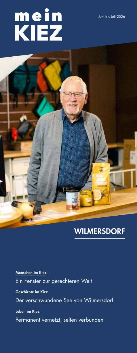 Cover meinKiez Wilmersdorf, Juni / Juli 2026