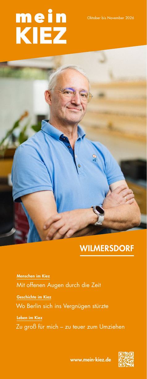 Cover meinKiez Wilmersdorf, Oktober / November 2026